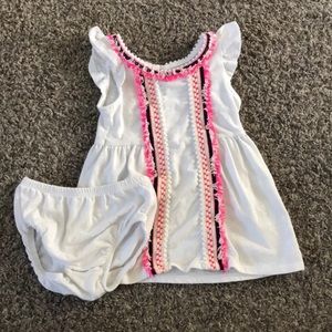2 girl dresses! 9-12 month